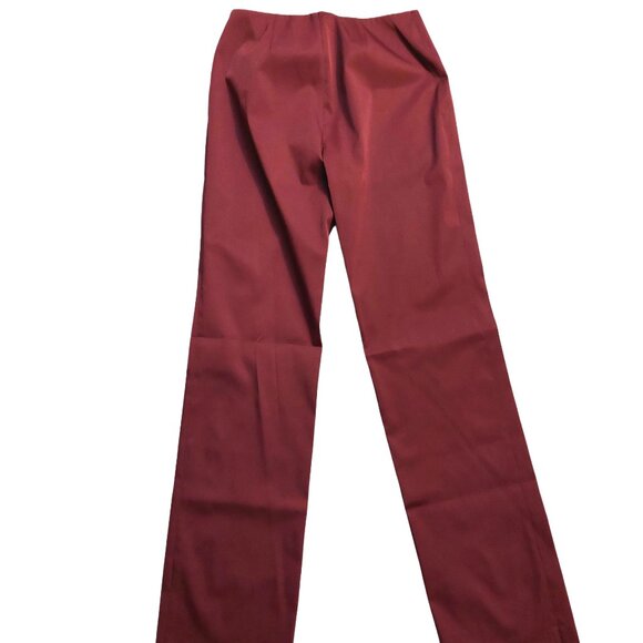 Richmond Burgundy Wide Leg Pants Slacks Trousers Sz 42 NWT - Picture 3 of 11